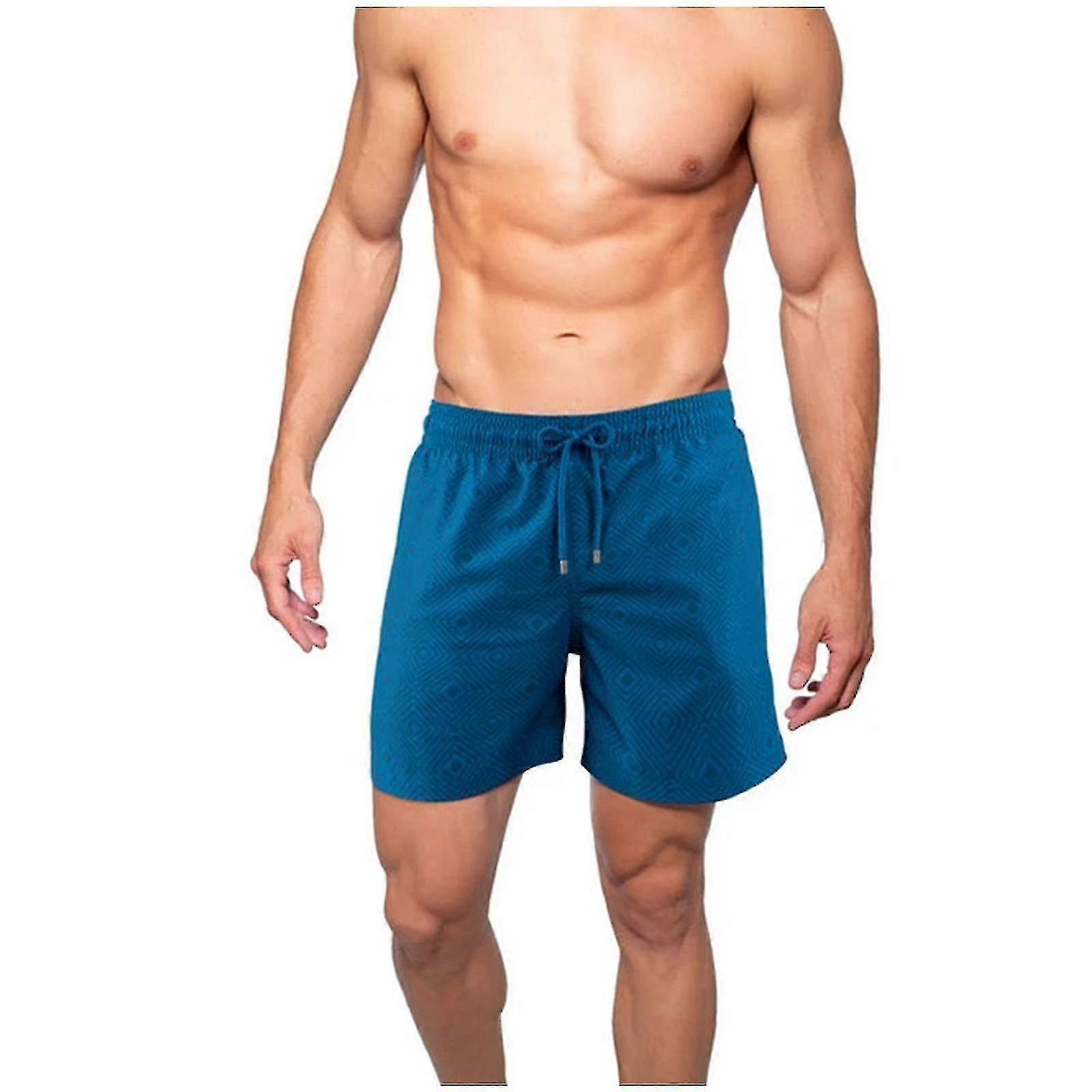 Mens Swim Trunks With Compression Liner