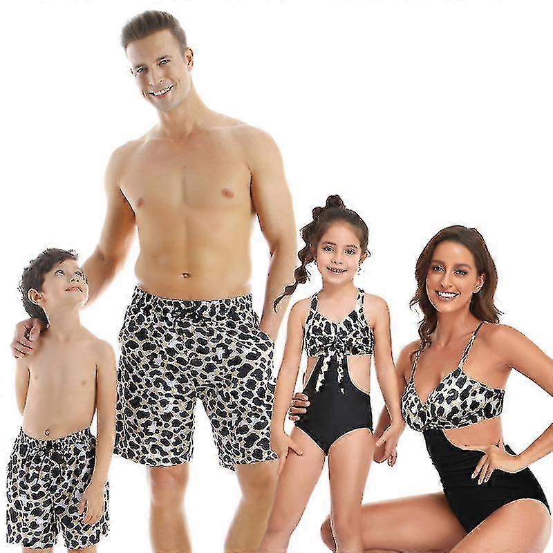 Männer Eltern-Kind Bademode Quick Dry Beach Shorts Kinder Bademode