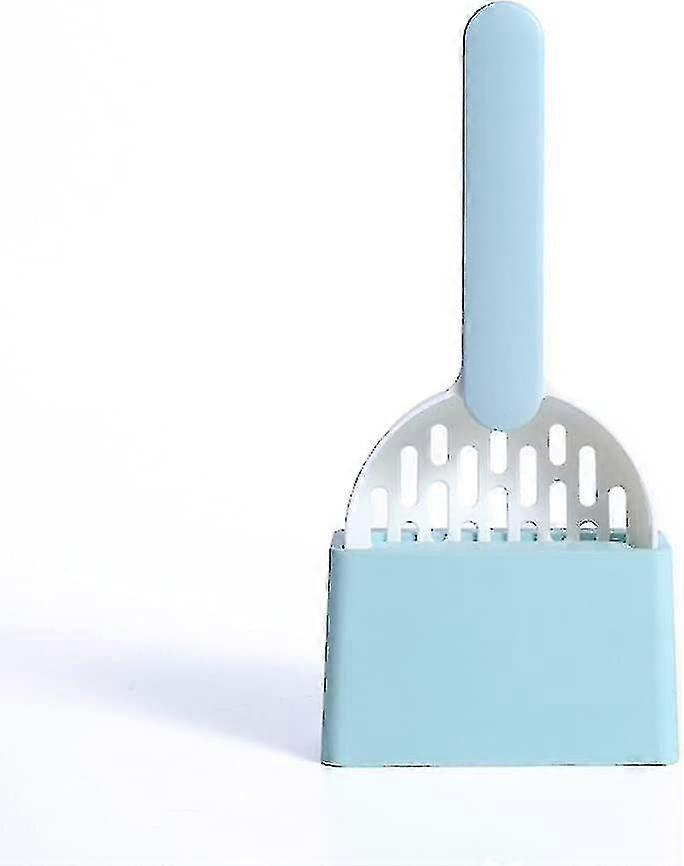 Cat Litter Scoop With Poop Filter Made Of High Quality Abs Plastic, Durable And Easy To Clean, 1 Piece (Base)