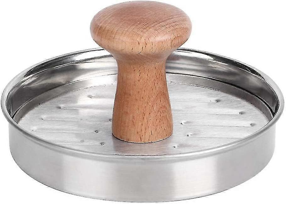 12.5cm Non-stick Hamburger Press, Hamburger Press For Bbq Picnic Housemade Hamburger Bacon Sausage
