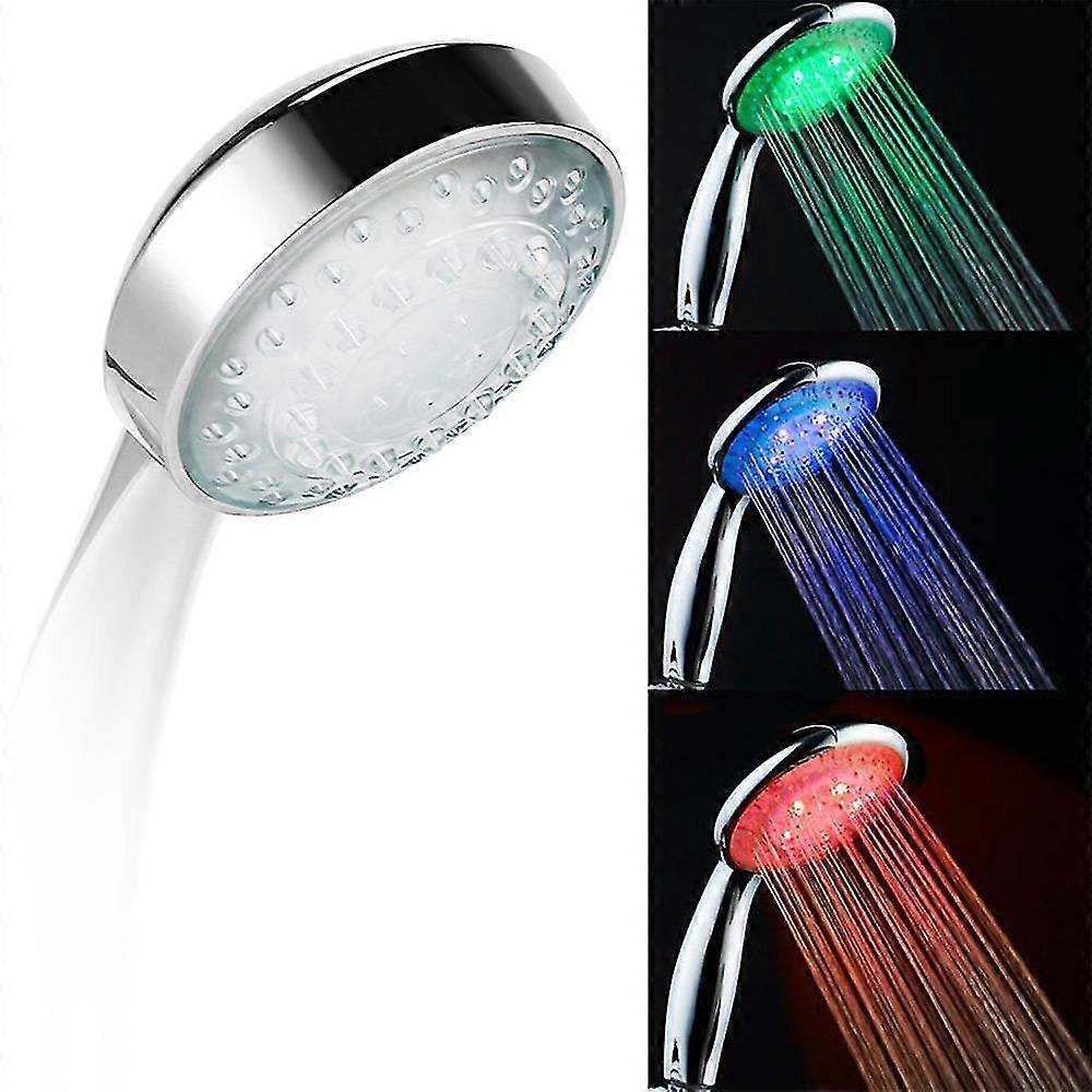 led shower head color changing shower led self-powered shower head