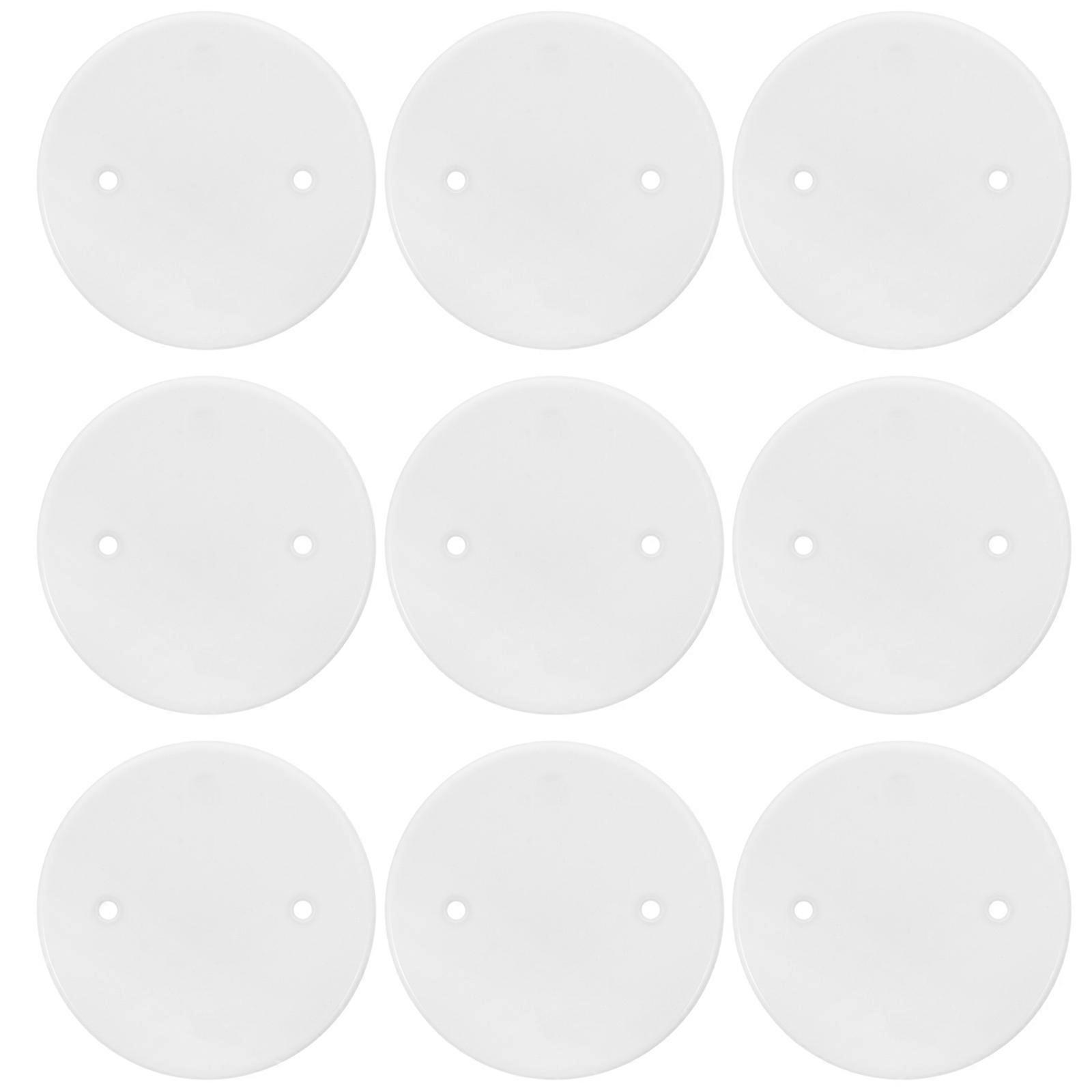 30pcs Ceiling Covers Replacement Round Ceiling Covers Power Cable Protection Board