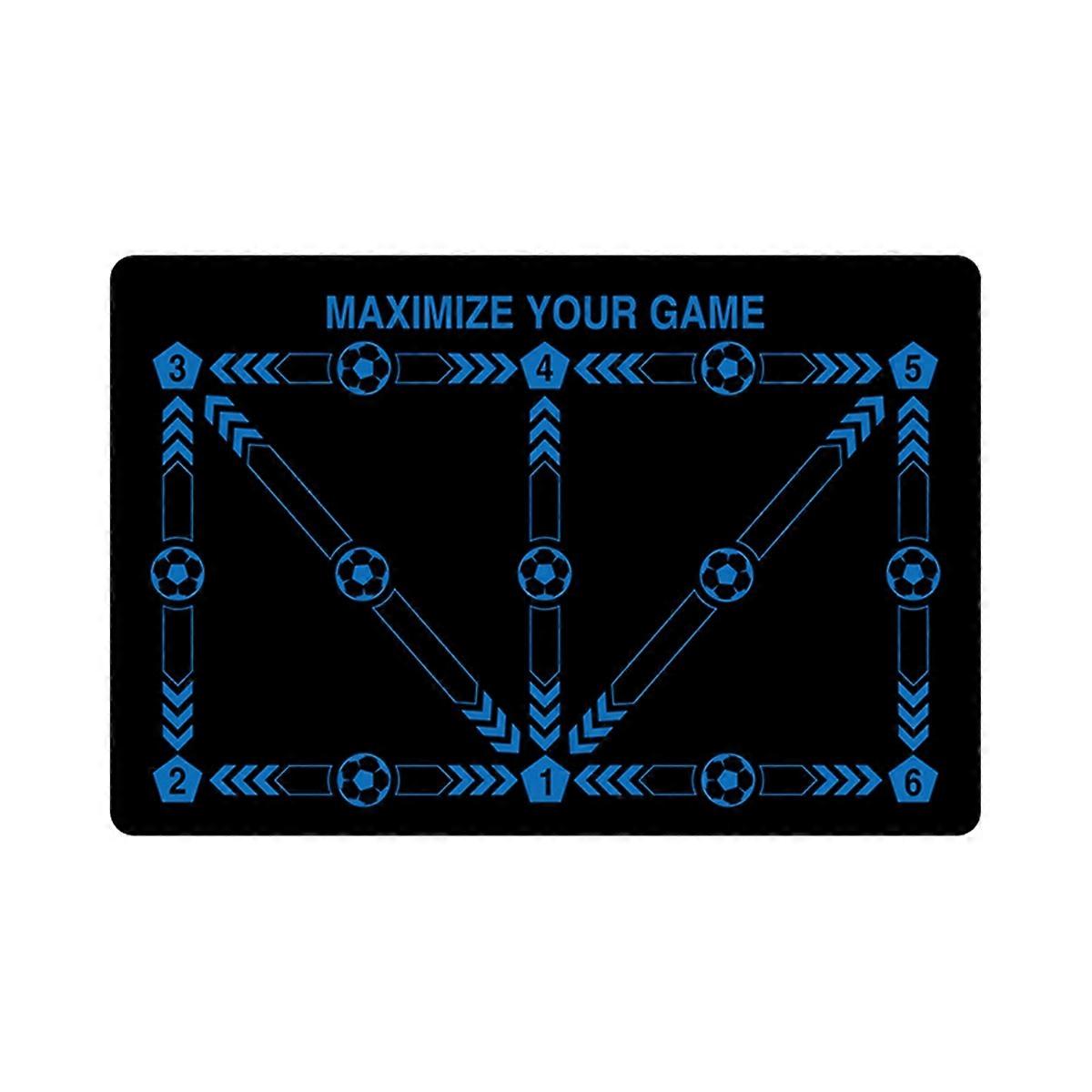 Football Footstep Training Mat, Non-Slip Footstep Training Mat, Soccer Train Mat for All Levels,for
