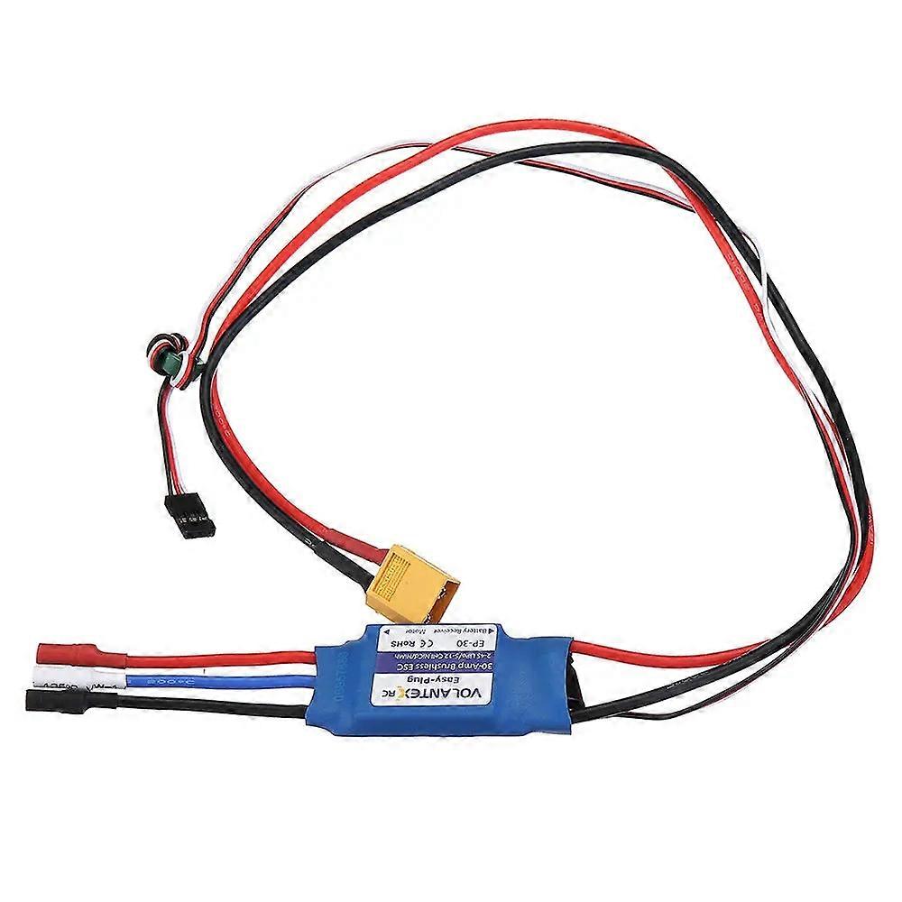 Volantex 30A Brushless ESC With XT60 Plug Spare Part For Ranger 2000 V757-8 RC Airplane