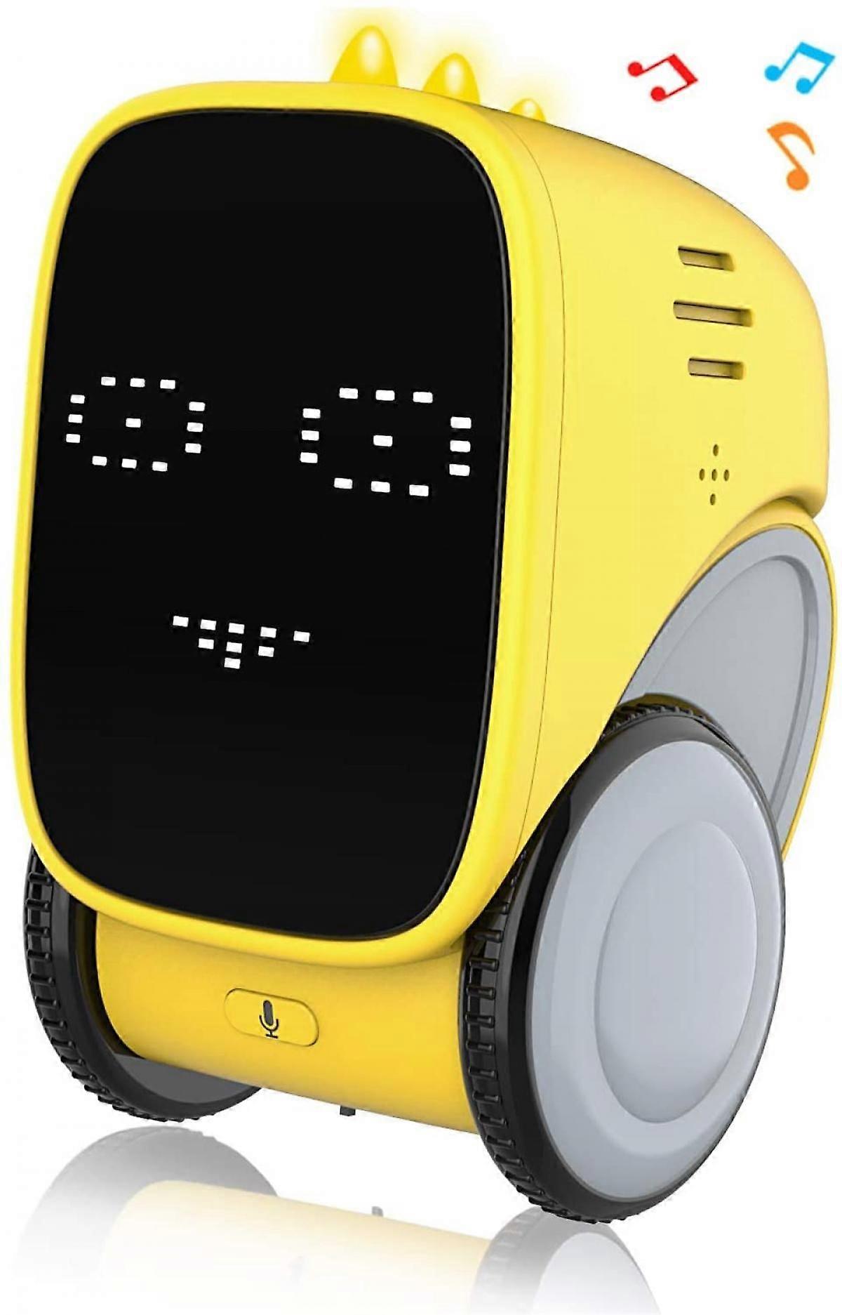 Intelligent Smart Robot Toy for Kids, Gesture and Touch Control Mini Robotics Rechargeable Toys Dancing, Walking, Singing, Robots for Toddler