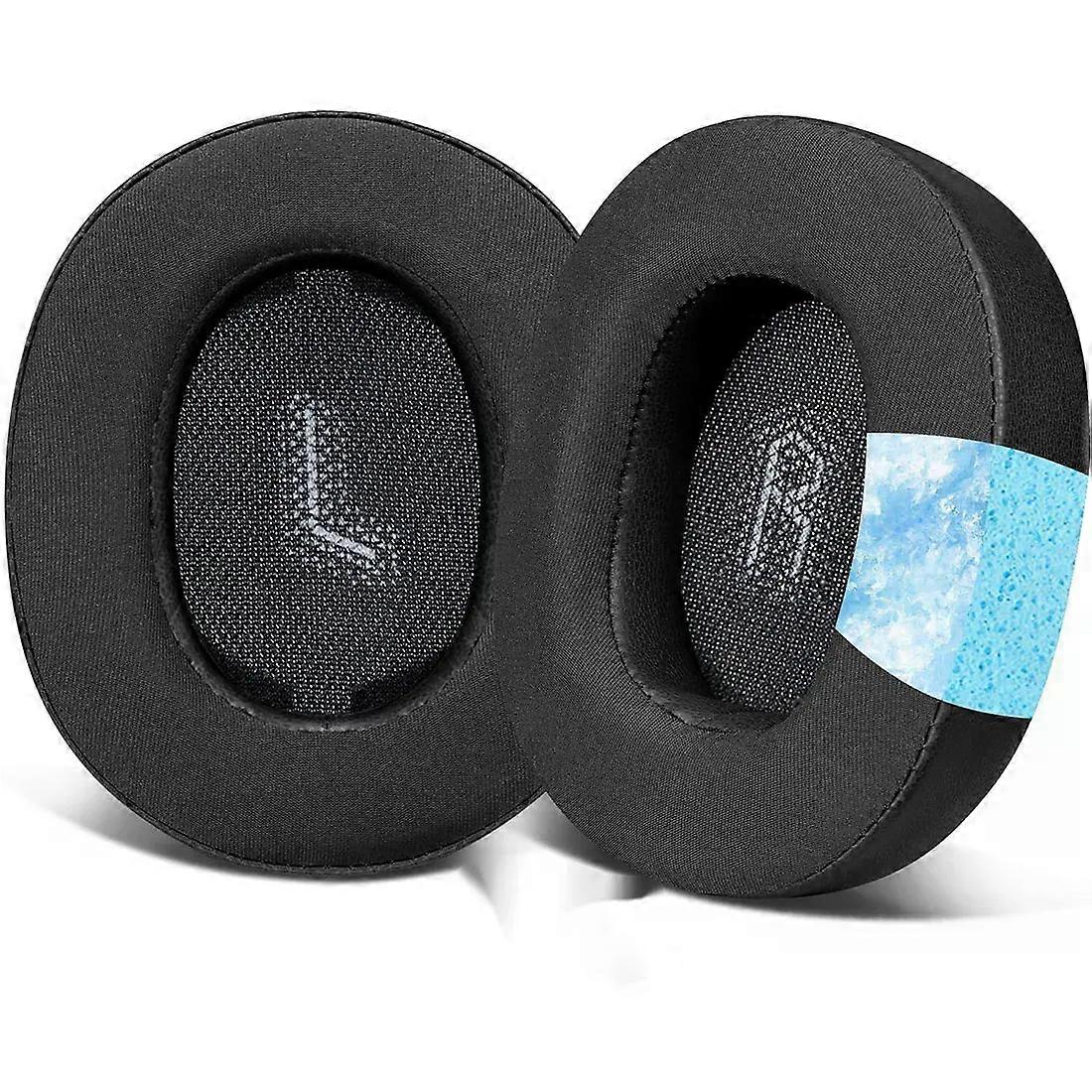 FSW Cooling Gel Replacement Ear Pads Cushions Compatible with JBL E55BT Over-Ear Wireless Headphones with Memory Foam