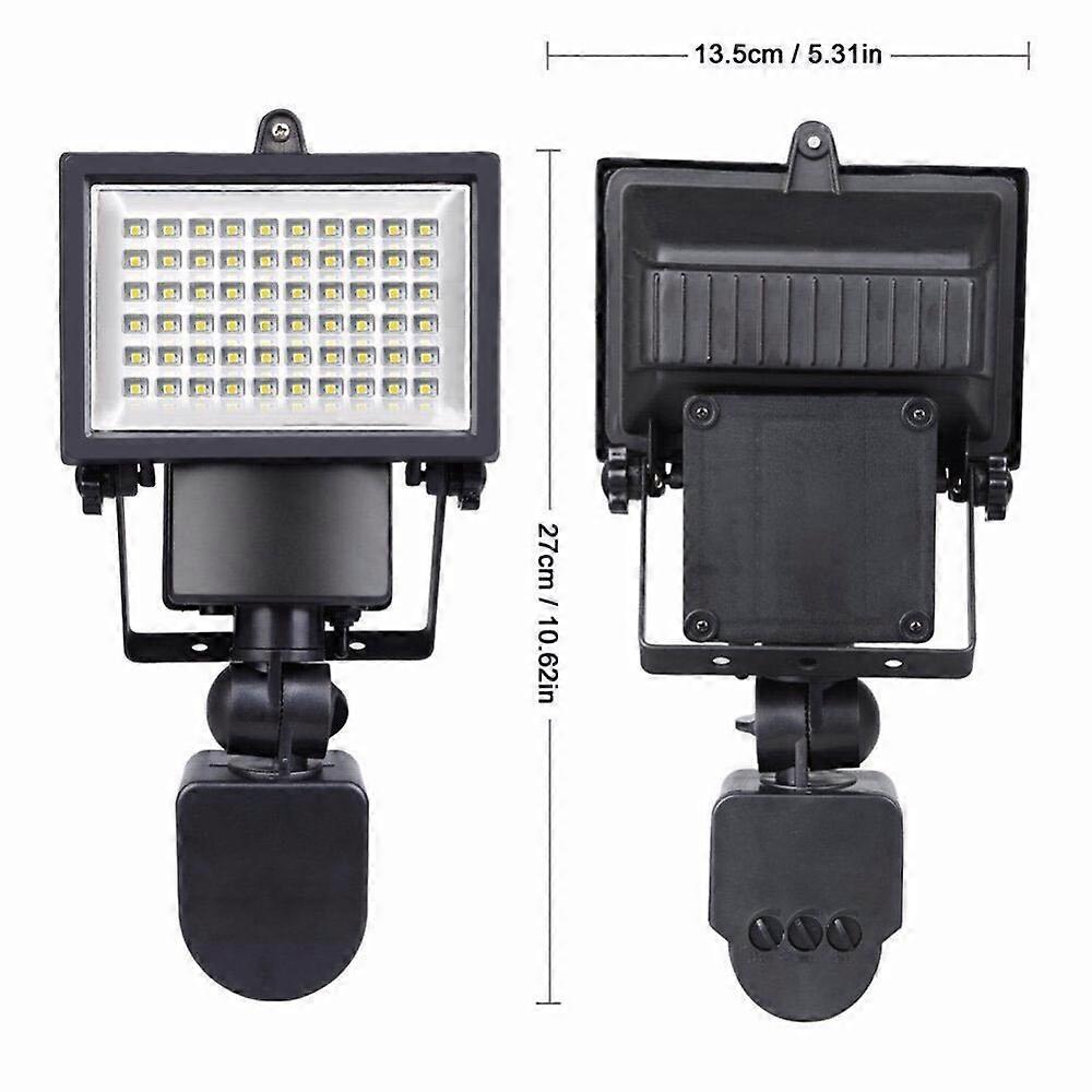 Outdoor Solar Sensor Security Flood Light Spot Lamp Energy Saving Solar Lights 120 LEDs
