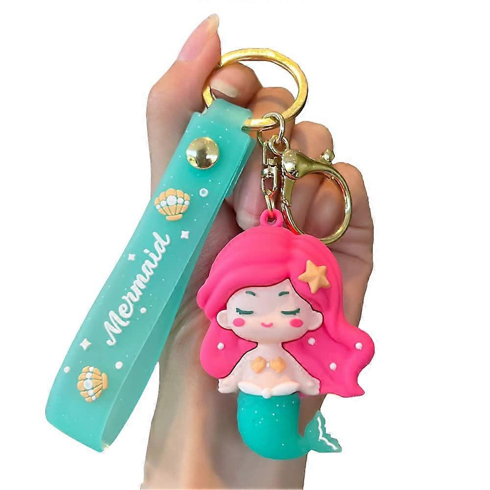 Kawaii Mermaid Keychain