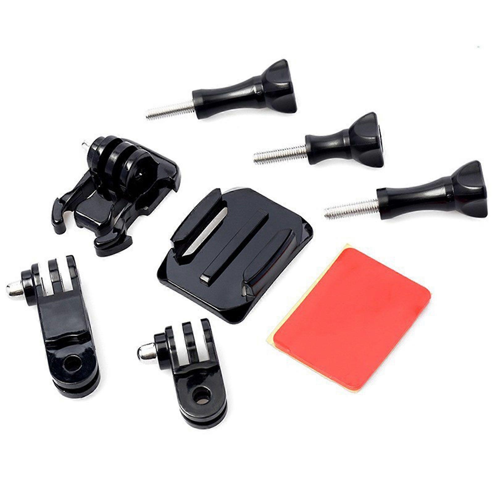 Curved Extension Arm for Actions Camera 150 Degrees Swivels Rotate Helmets Base Mount Arm Kit