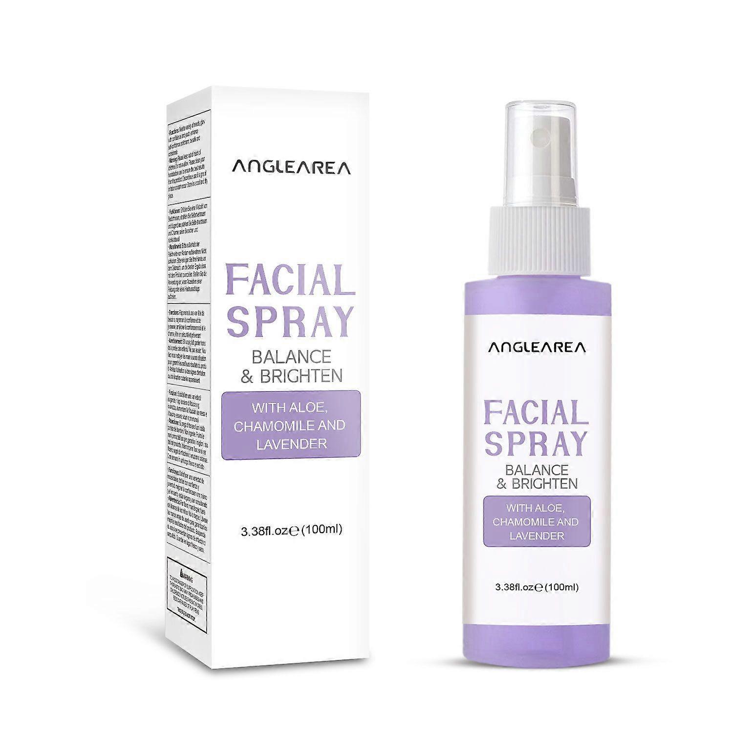 Lavender Hydrating Face Mist, Σπρέι Προσώπου με Λεβάντα &; Χαμομήλι, Lavender Face Toner για Ξηρές Επιδερμίδες, Lavender Soothing Face Spray, Θρεπτικό Δέρμα