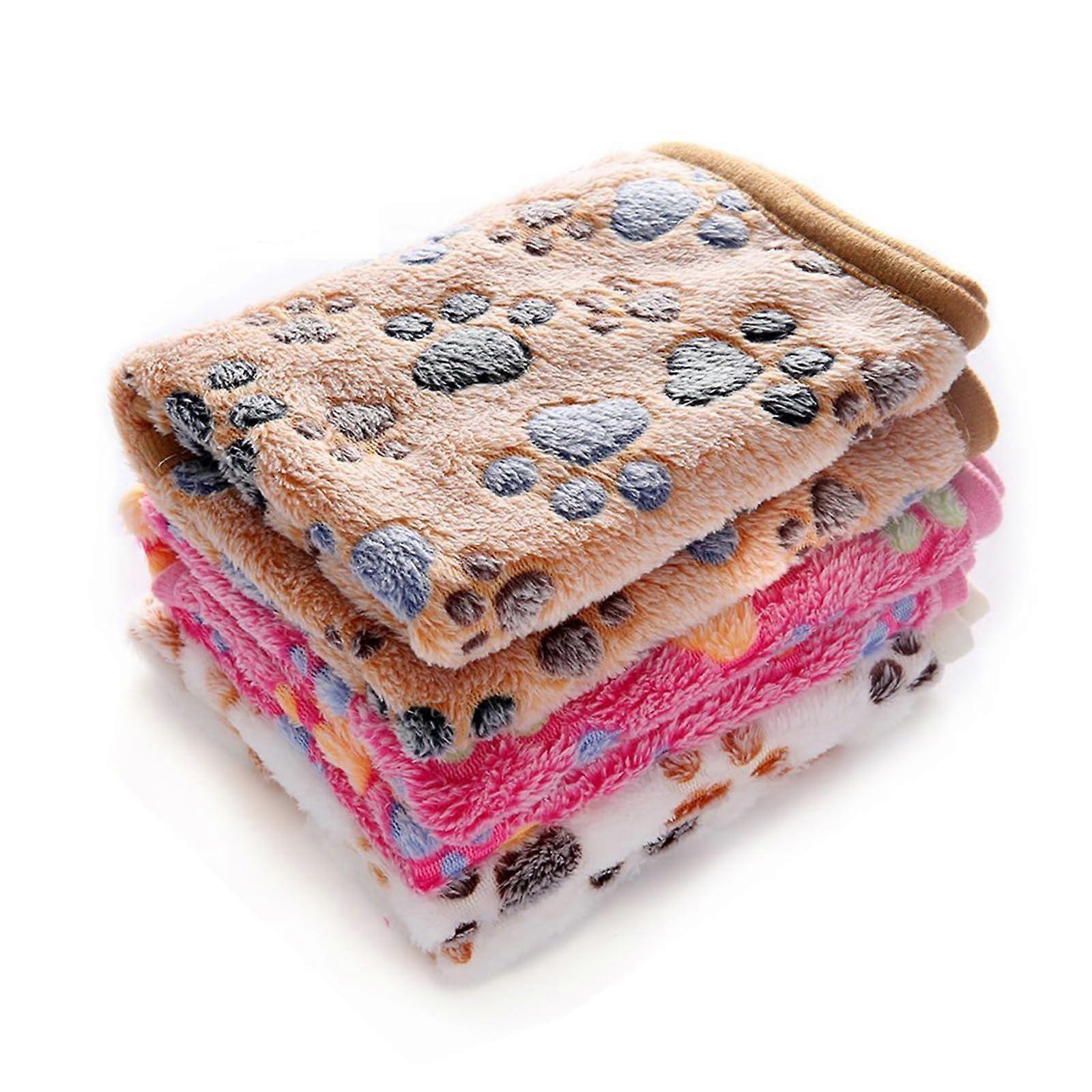 1 Super Soft Plush Blanket, 23x16 Inches, for Small Cats and Dogs