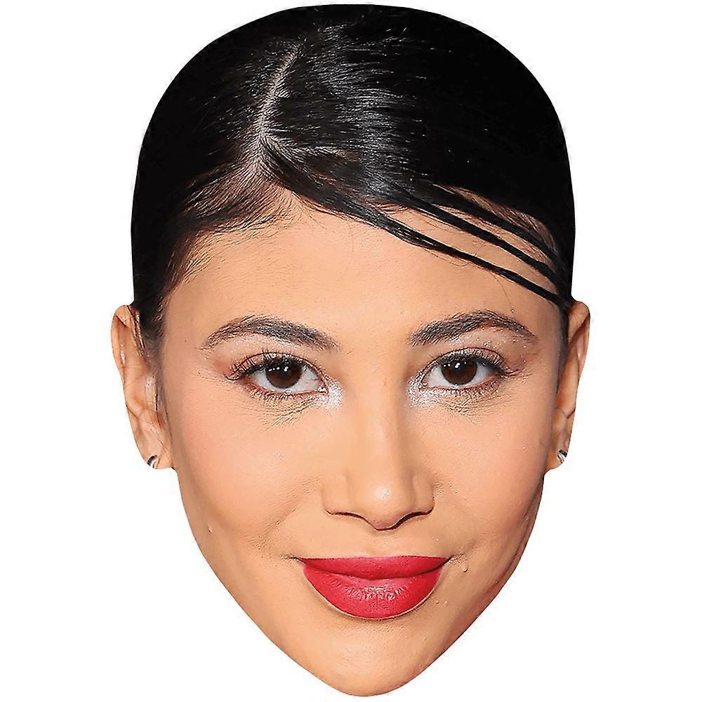 Abla Sofy (Lipstick) Celebrity Mask, Flat Card Face