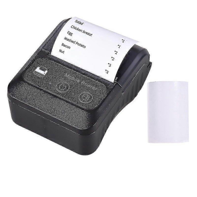 Portable Wireless Bt 58mm 2 Inch Thermal Receipt Printer Mini Usb Bill Pos Mobile Printer Support Esc/pos Print Command Compatible With Android/ios/ -
