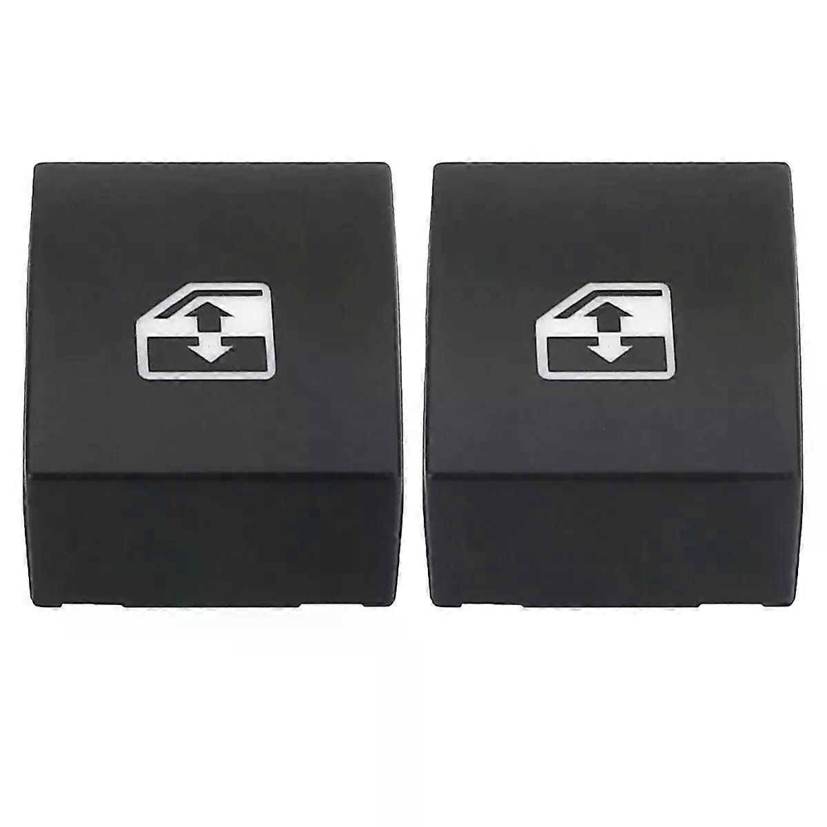 2Pcs Electric Window Switch Button Cover 13228881 for VAUXHALL OPEL ASTRA MK5 H 04-10 ZAFIRA B 05-11/TIGRA B 04-09
