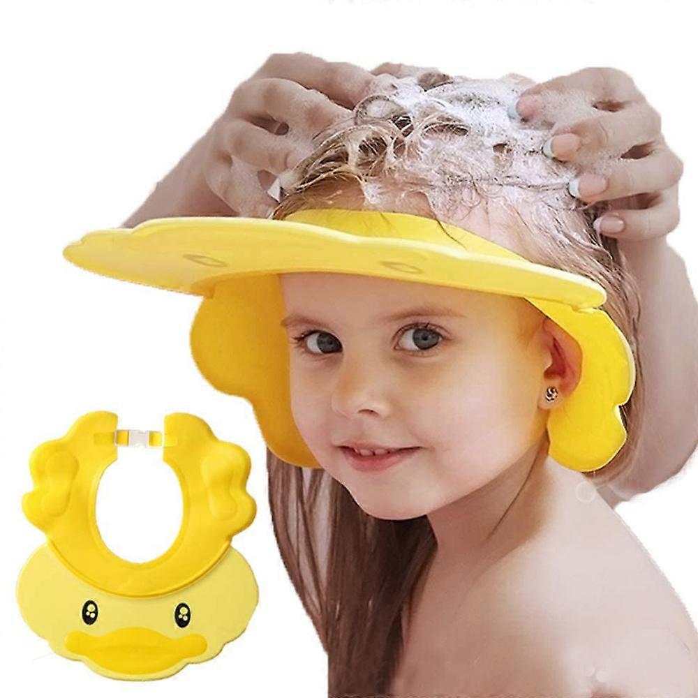Adjustable Duckling Bath Cap, Sun Visor, Eye Protection