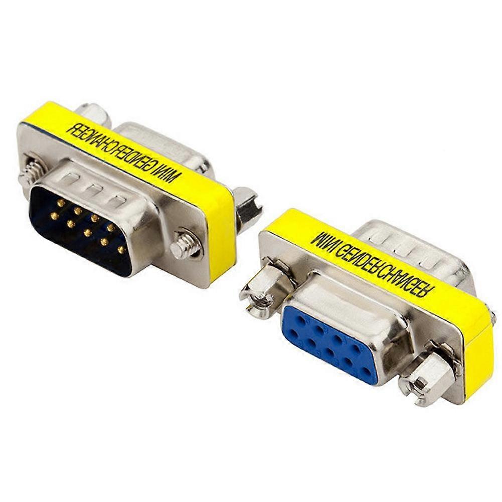DB9 Adapter DB9 Male to Female Serial Port to Hole 9 Pin VGA Cable