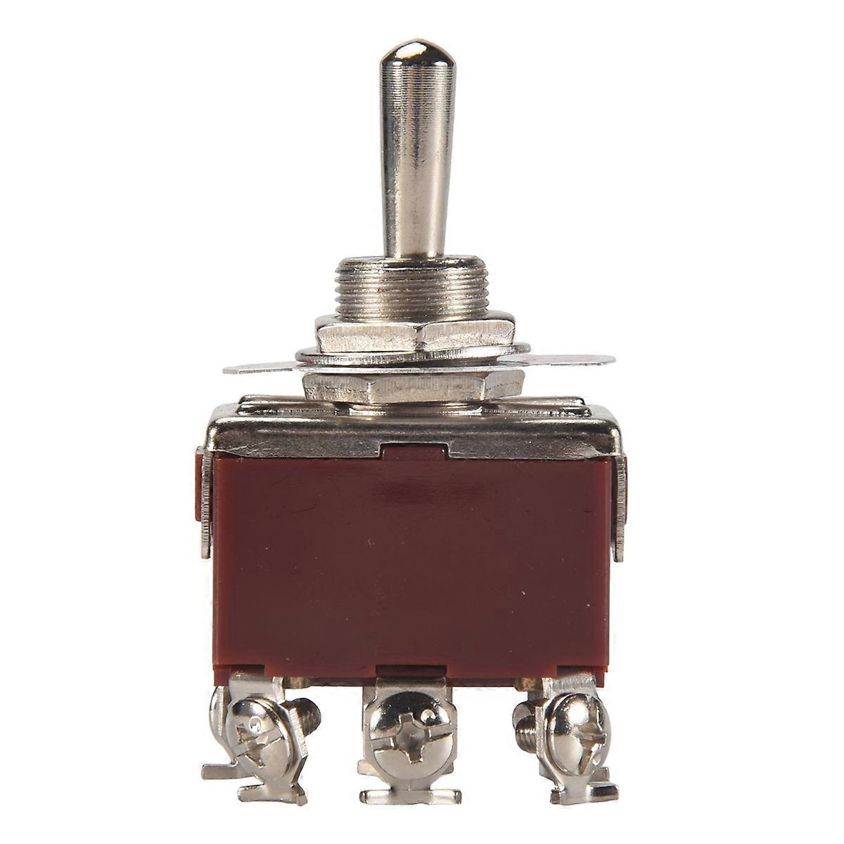 AC 250V/15A 125V/20A ON/OFF/ON 3 Position DPDT Momentary Toggle Switch
