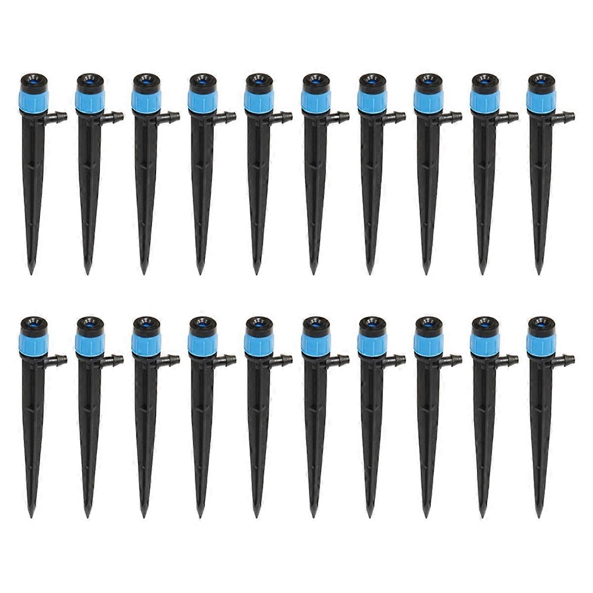 Garden Watering Sprinklers 360 Degrees for 4/7mm 1/4Inch Hose, A