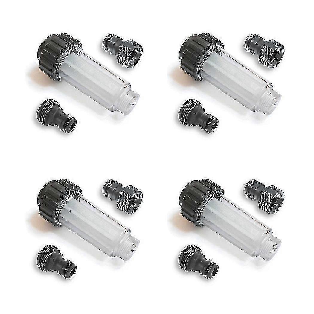Water Filter Set for Pressure Washer Pump & Garden Irrigation Including Pre-filter