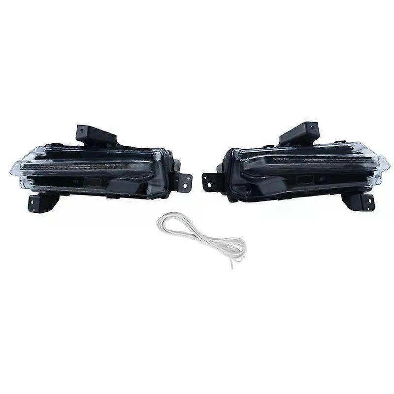 unique For Chevrolet Camaro 2019 2020 LED DRL Daytime Running Lights Turn Signal Lights Fog lights Day Light