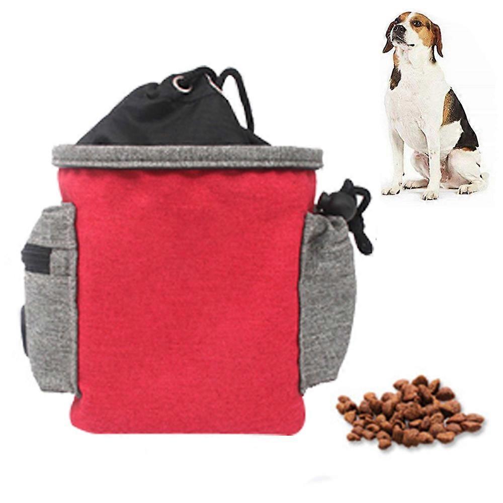 ペットトレーナーのデラックスコンパニオン - 犬用おやつトレーニングポーチ、ウエストベルト、ショルダースリング