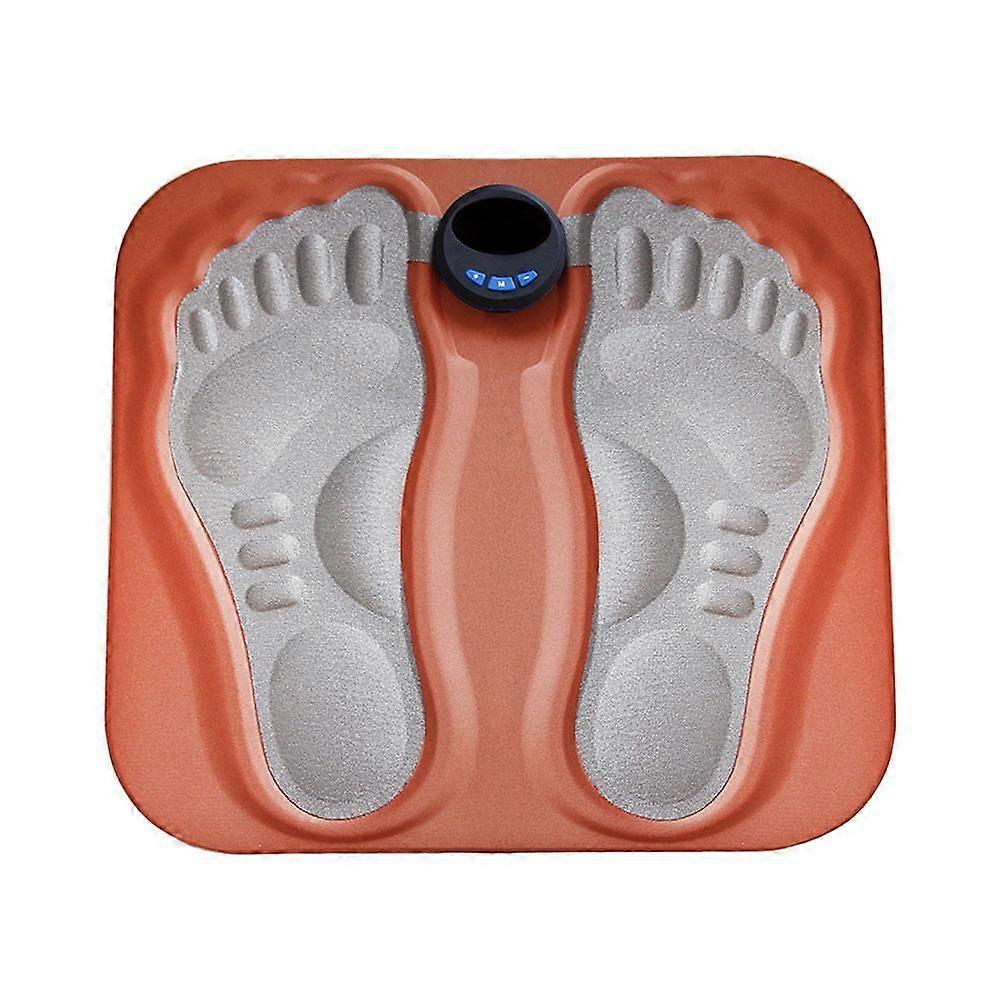 EMS Smart 6-mode 15-level 3D Foot Massage Pad (Orange)