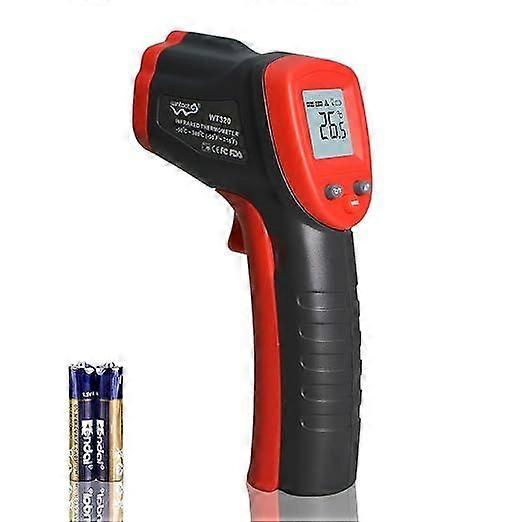 Infrared Laser Thermometer, -50 to 530C (58F to 986F), Non-Contact Temperature Gun, Suitable for Kitchen, Automotive, Industry (Not for Humans)