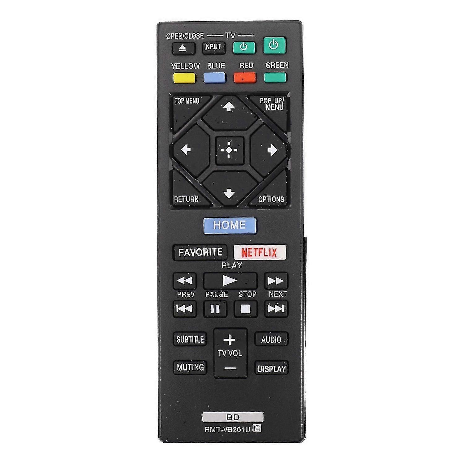 New RMT-VB201U Replaced Remote Compatible with Sony Blu-ray BDP-S3700 BDP-BX370 BDP-S1700