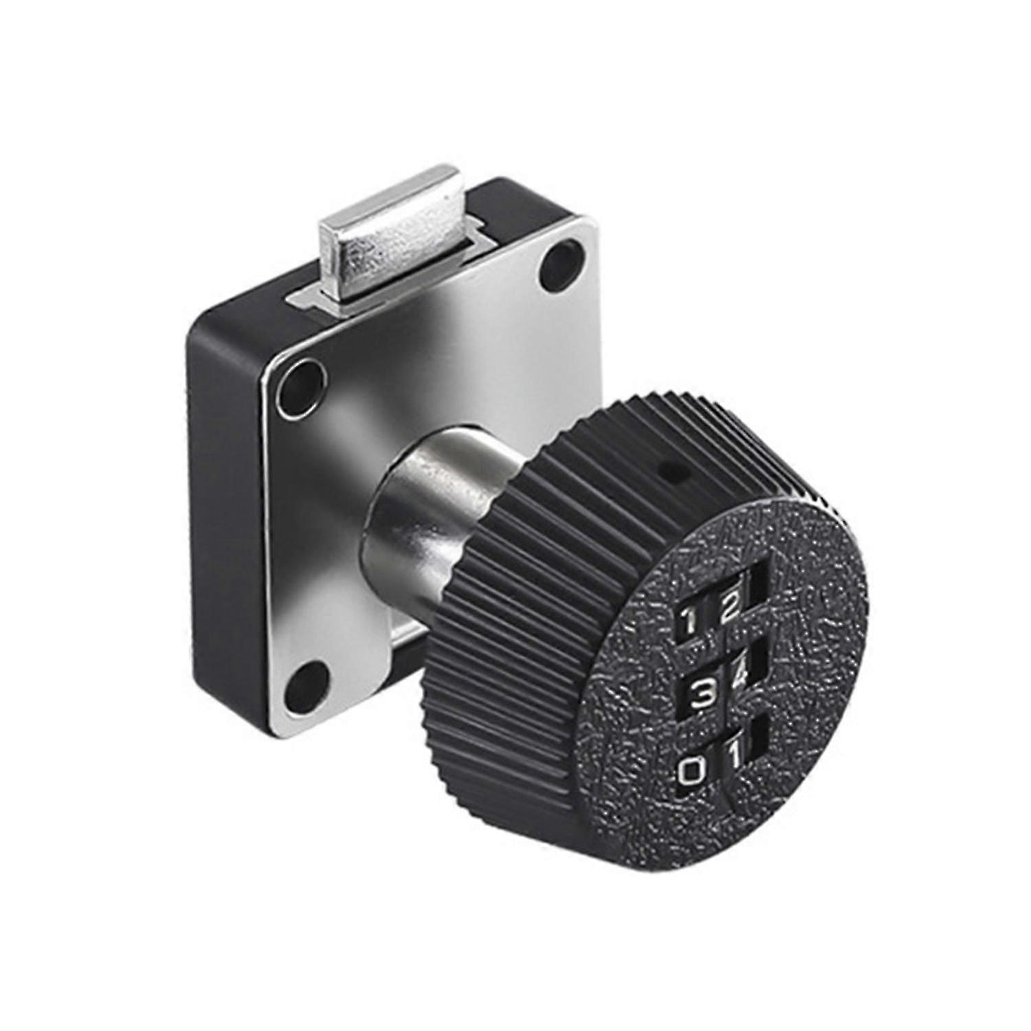 1 Set Combination Lock 3-digit Password Anti-theft Mailbox Cabinet Door Security Hardware compatible