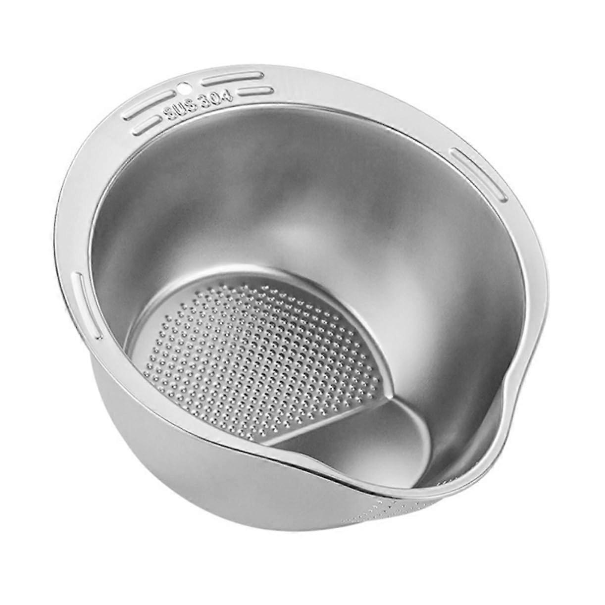 Stainless Steel Collapsible Kitchen Drain Basket Mini Fruit Vegetable Rice Strainer Baskets