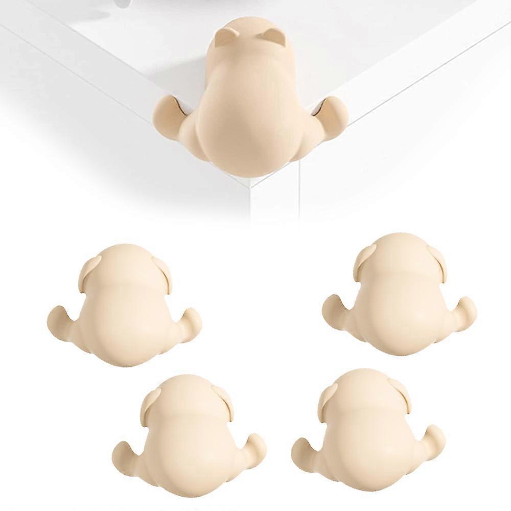 4-piece children's cartoon safety table corner protector, window table edge wrapping sticker