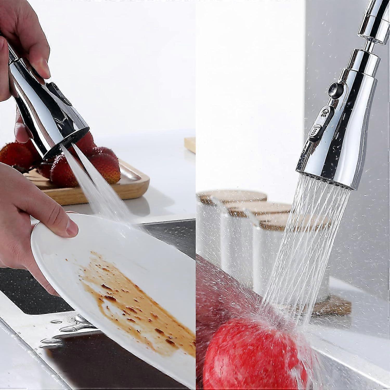 3 function kitchen faucet 360 swivel G1/2