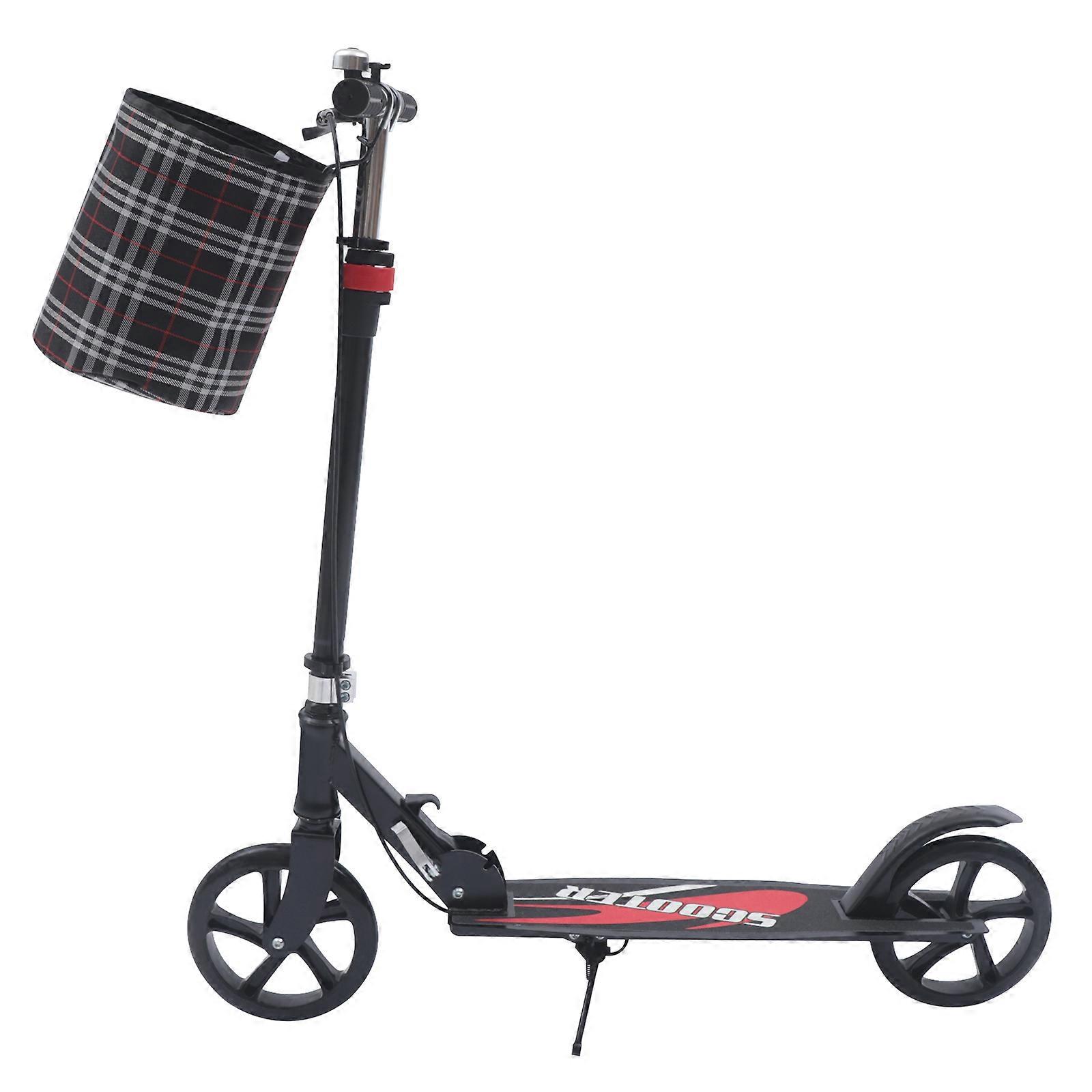 Two-wheeled Scooter with Basket