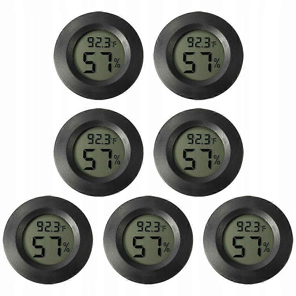 Round Hygrometer Tank For Turtle Reptile 7 Pcs