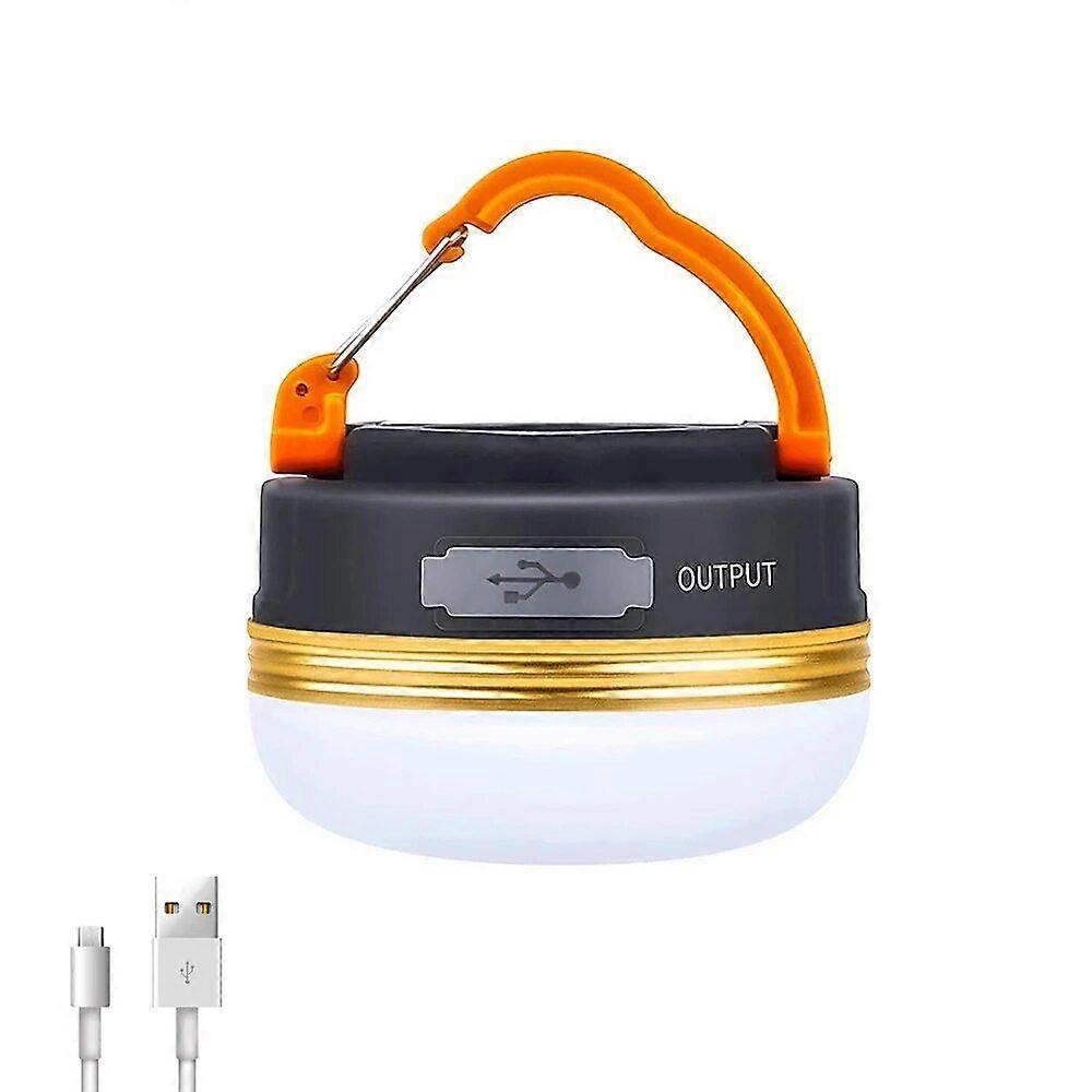 LED Camping Lantern USB Rechargeable Lamp Flashlights&Power Bank with Magnetic Base Waterproof Outdoor Hiking Night Hanging lamp
