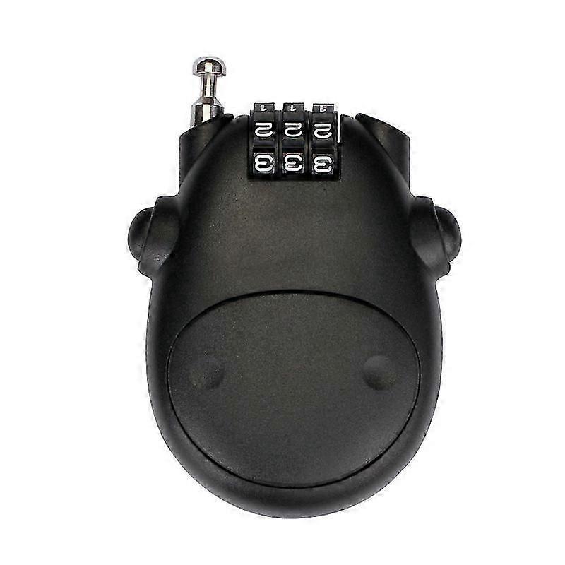 Combination Lock with 3 Digit Digital Code Cable Padlock, 71cm Extendable Cable