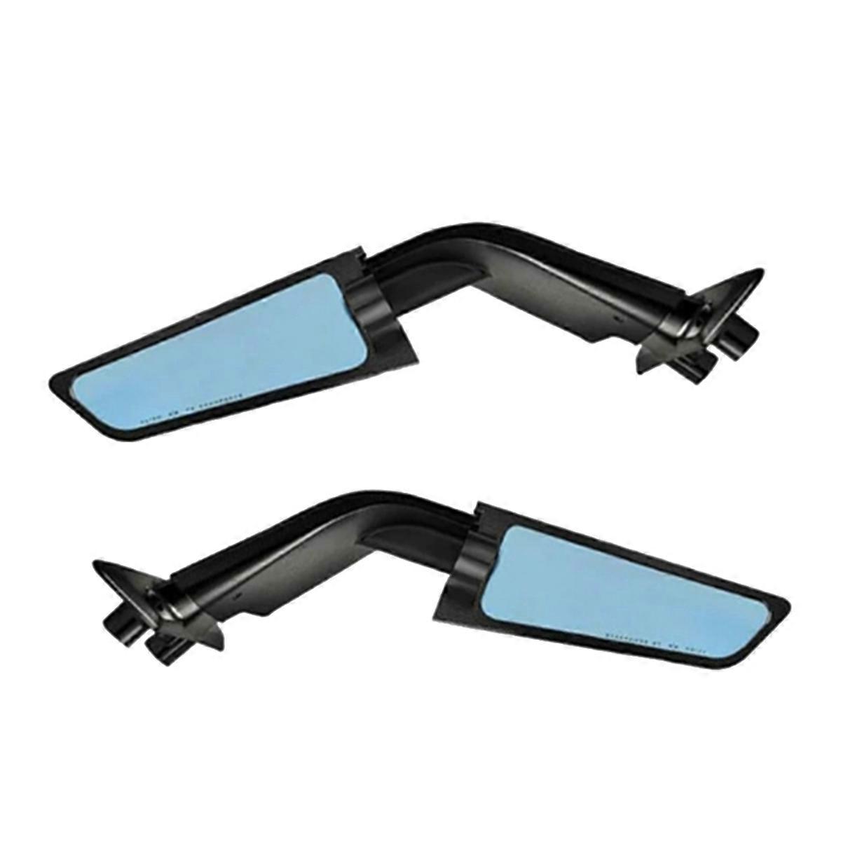 Motorcycle Rearview Mirrors Wind Wing Rear View Mirrors Adjustable Rotating Side Mirrors for TMAX 56