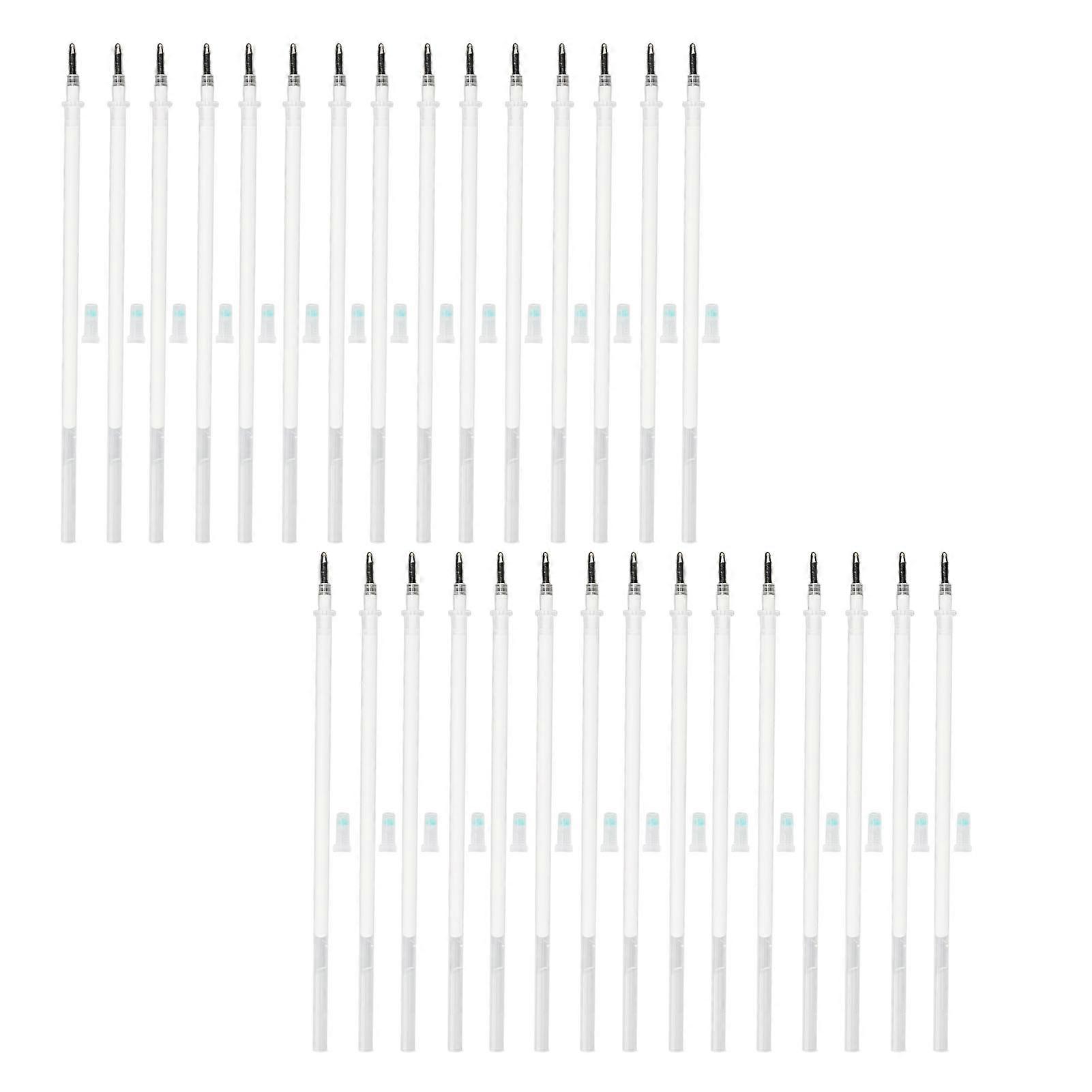 30pcs Tattoo Skin Marker Cores 1mm Tip 13cm Length Water Washable Microblading Marking Pen Refill Accessory