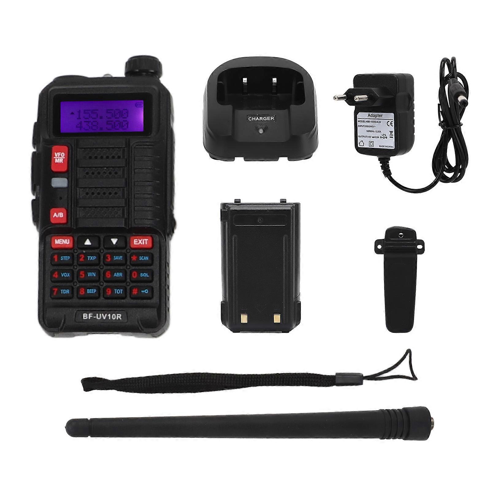 UV Wireless Walkie Talkie High Power VHF 136‑174MHz UHF 400‑520MHz 5KM Long Range 2 Way Radio