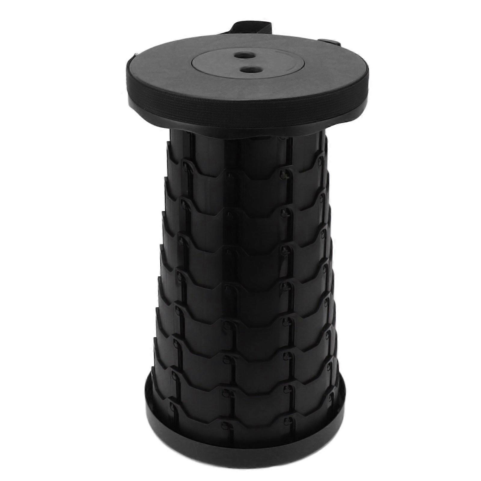 Telescopic Sturdy ABS PP Plastic Large Load Capacity Portable Stable Collapsible Stool for Fishing Camping Travel