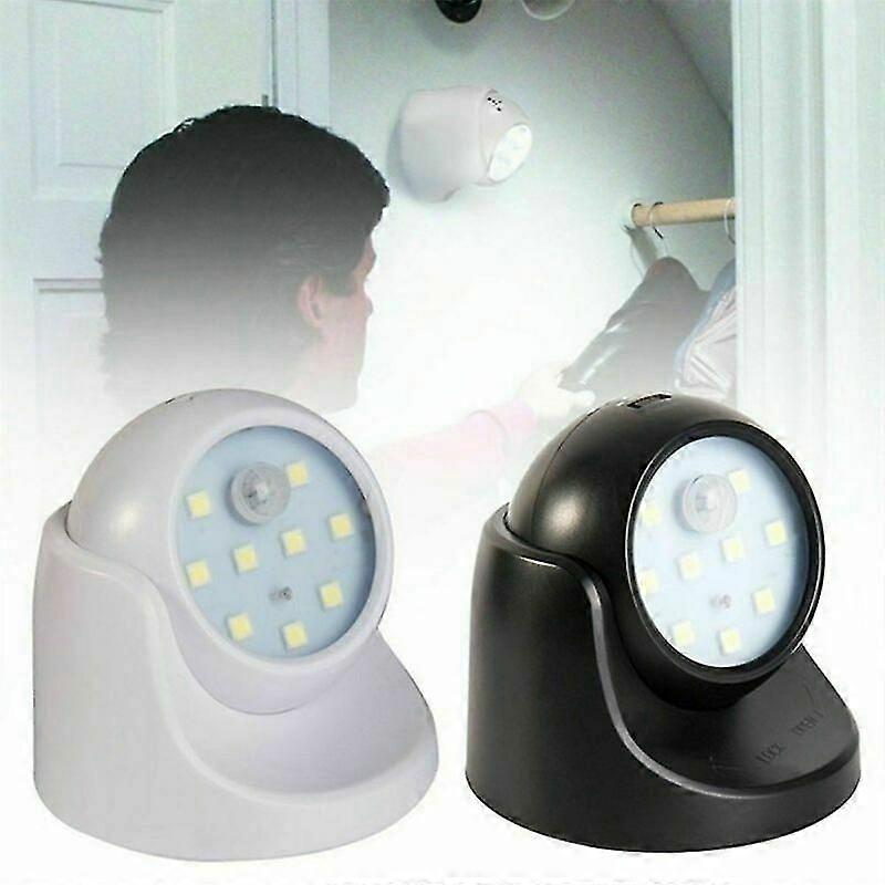 360 Degree Battery Powered Indoor Outdoor Garden Motion Sensor Security Led Light