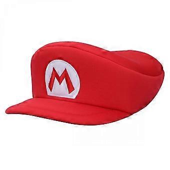 Super Mario Bros. Mario Embroidered Cosplay Hat