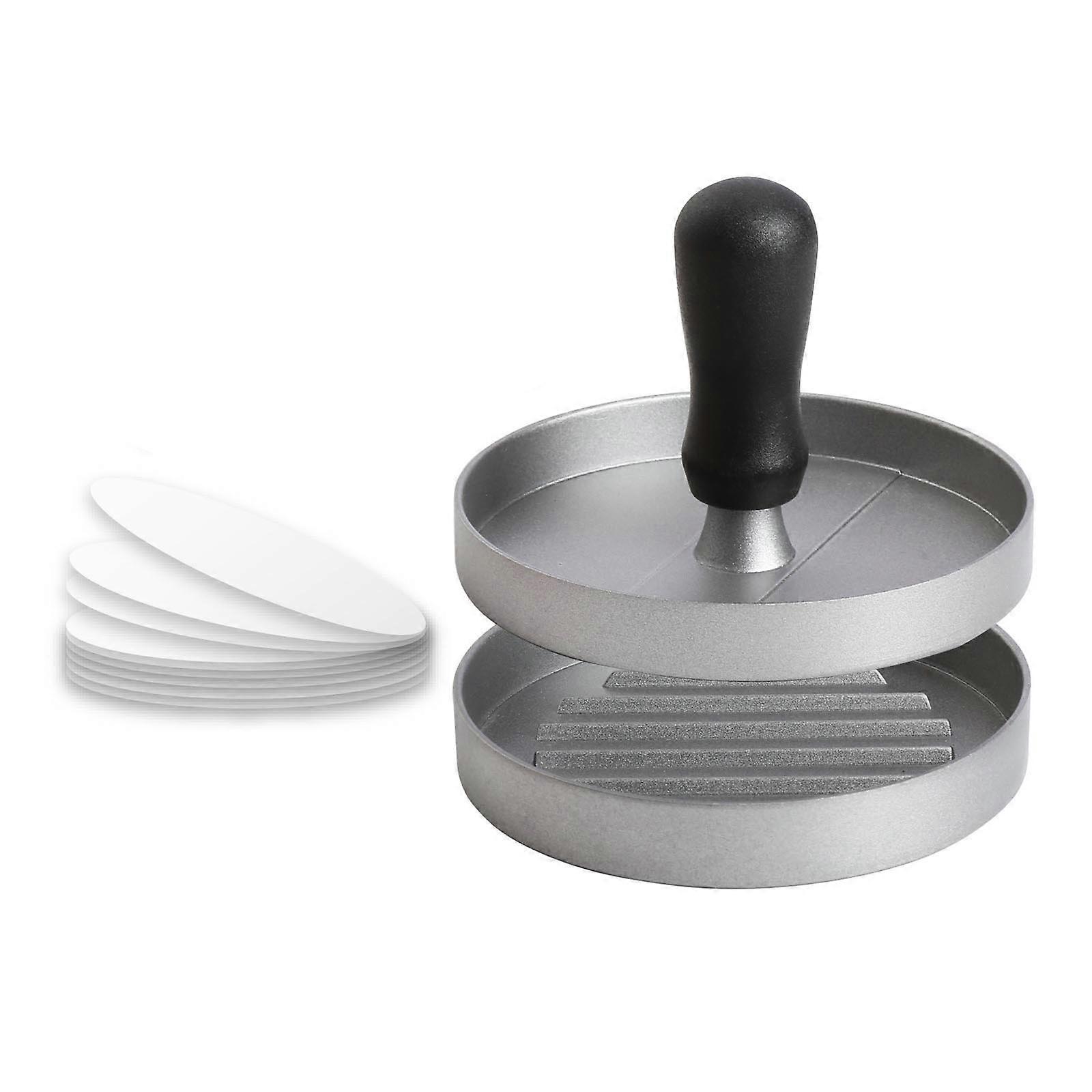 Burger Press Burger Maker Gadgeting Gadgets Επαγγελματικά αξεσουάρ ψησίματος Κιτ Bacon Grill Press Χάμπουργκερ Patty Makers
