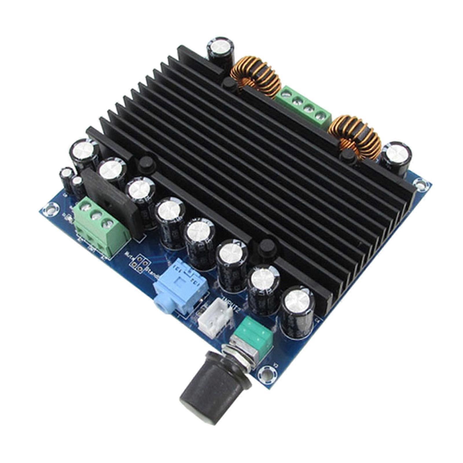 XH-M251 Verstärkerplatine 210W + 210W Hochleistungs-Digitalverstärkerplatine TDA8954 Verstärker Doppeltes 12-28V-Netzteil