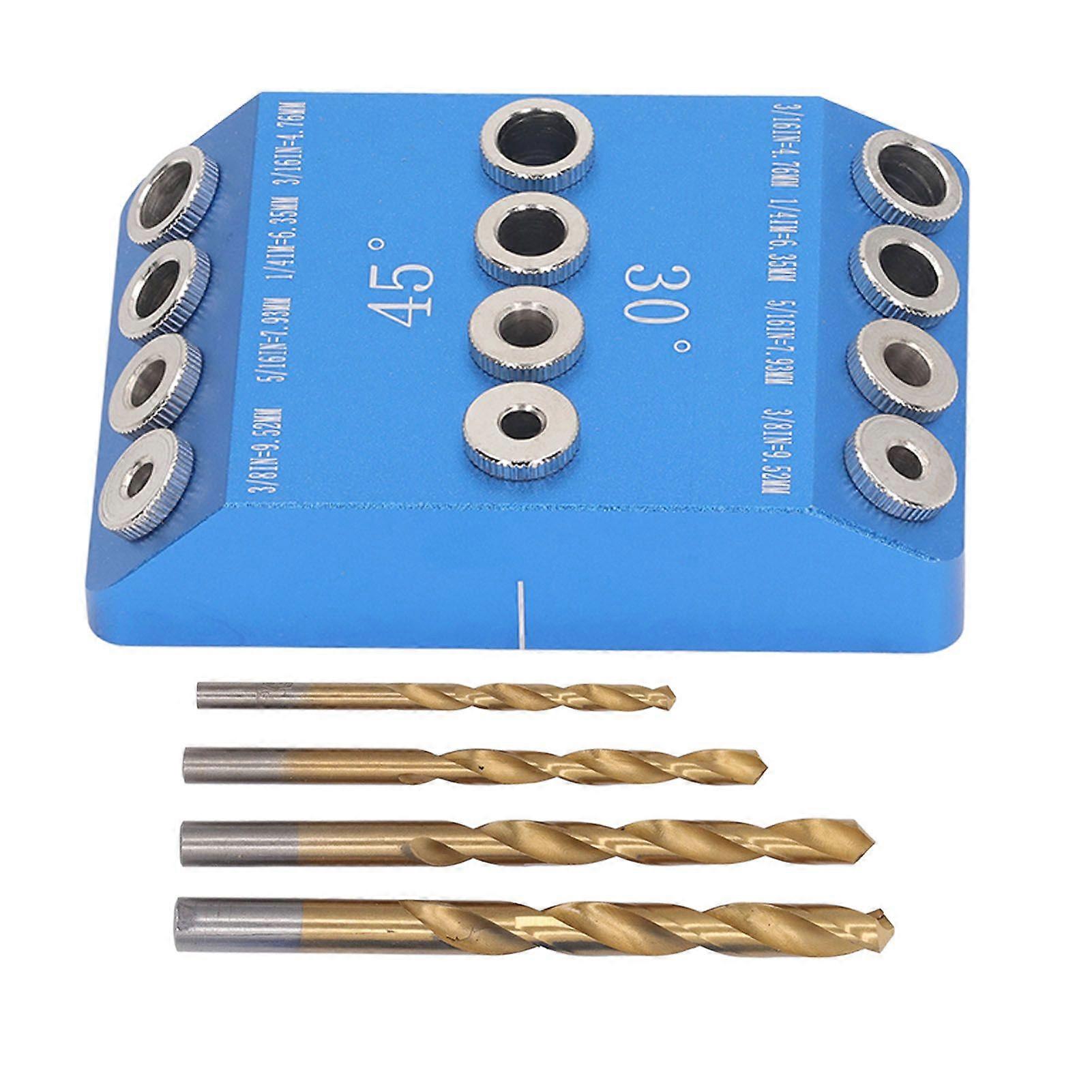 2025 最新モデルドリルガイドジグ 30 45 90 度アルミニウム合金アングルドリル