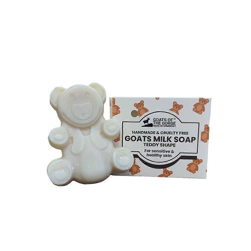 Goats of the Gorge Goats milk soap bar- 67g Teddy shape
