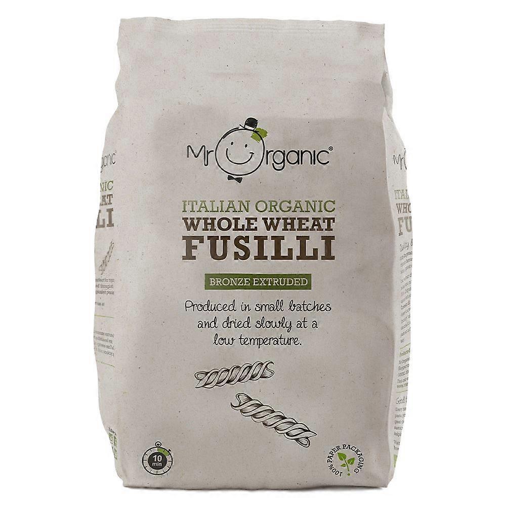 Mr Organic Whole Wheat Fusilli 500g