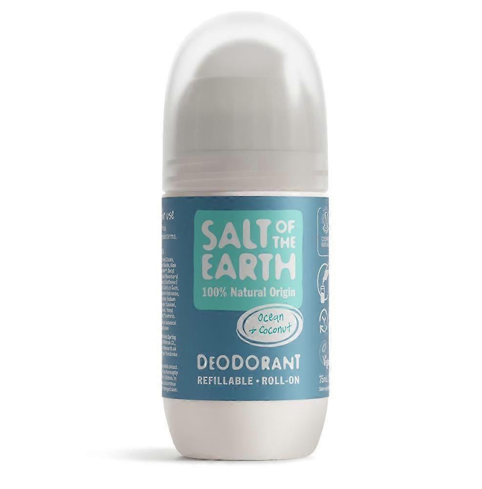 Salt Of the Earth Ocean & Coconut Refillable Roll-On Deodorant 75ml