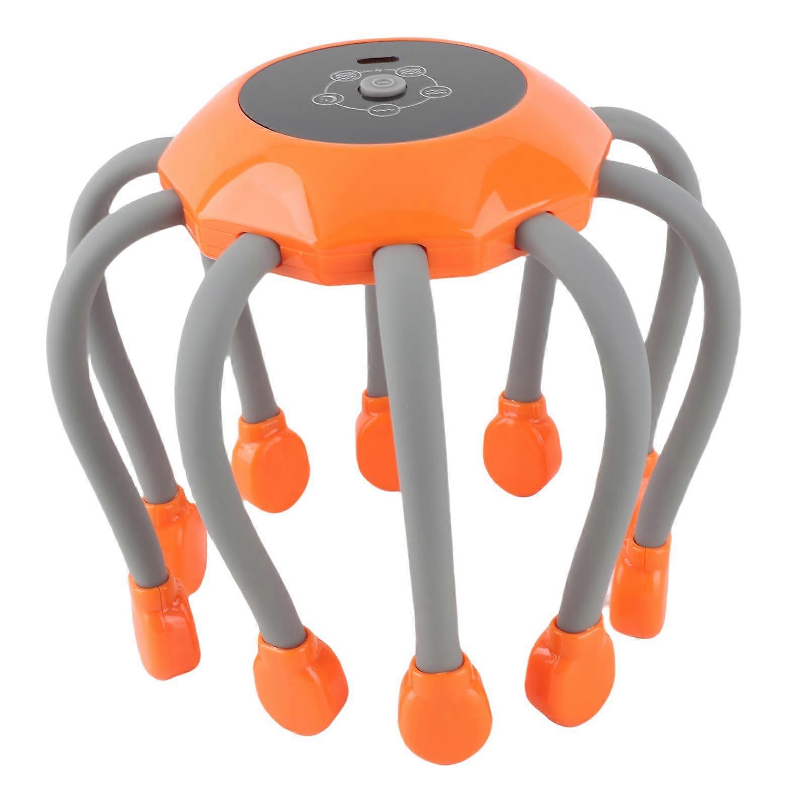 Electric Claw Scalp Massager 5 Modes Vibration Fully Automatic Timer 10 Claws Heads Claw Head Scratcher