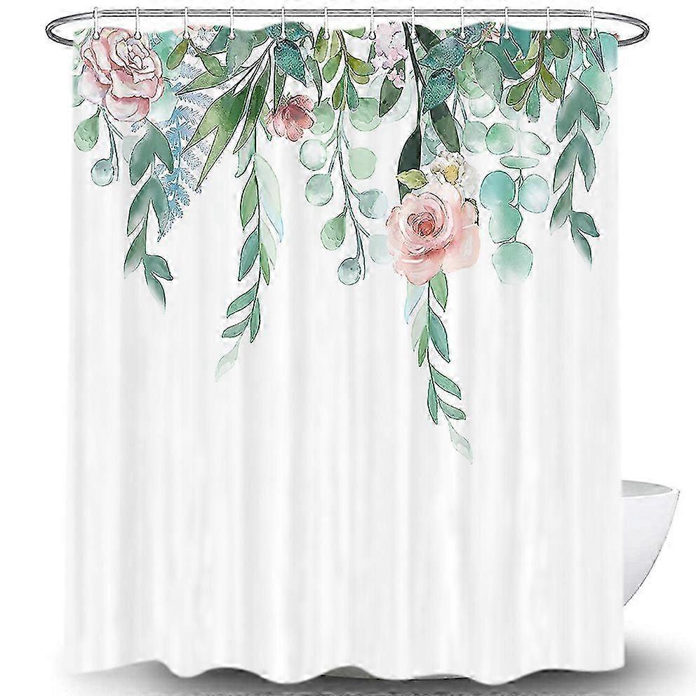 バスルームの装飾用の洗えるカビに強いシャワーカーテン、サイズは180 x 180 cmで、さまざまなスタイルの好みに適しています。